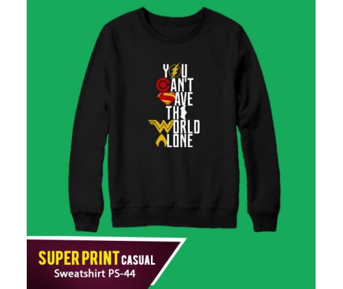 Super Print Casual Sweatshirt PS-44